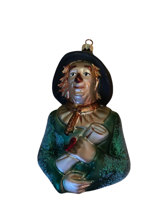 Wizard of Oz Scarecrow Christopher Radko Glass Ornament