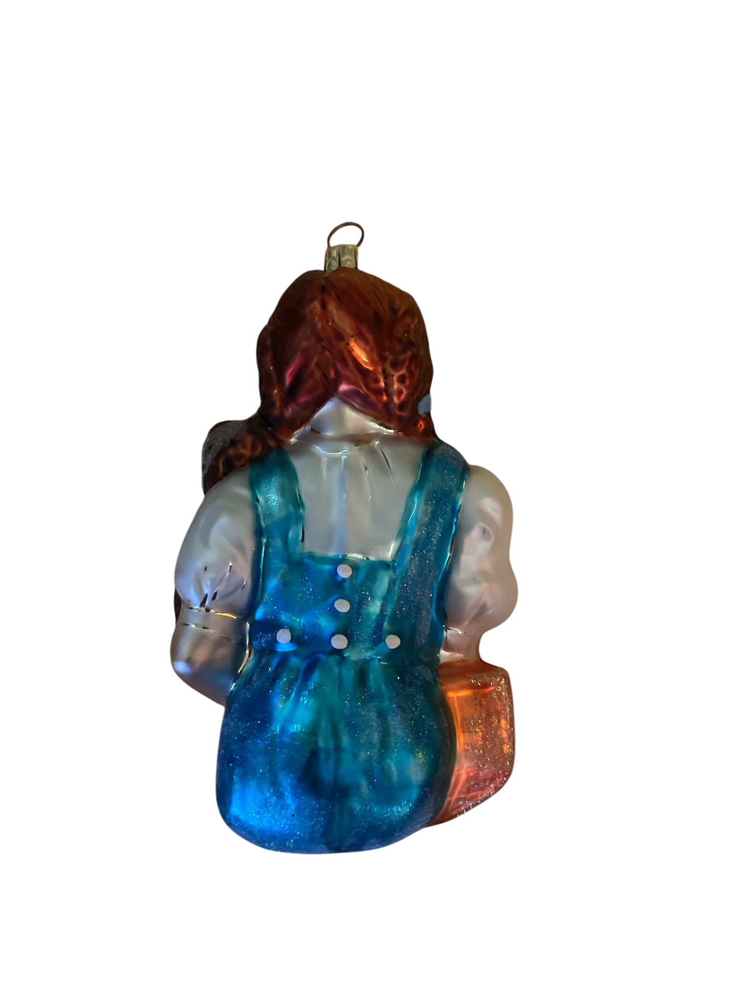 Wizard of Oz Dorothy & Toto Christopher Radko Glass Ornament