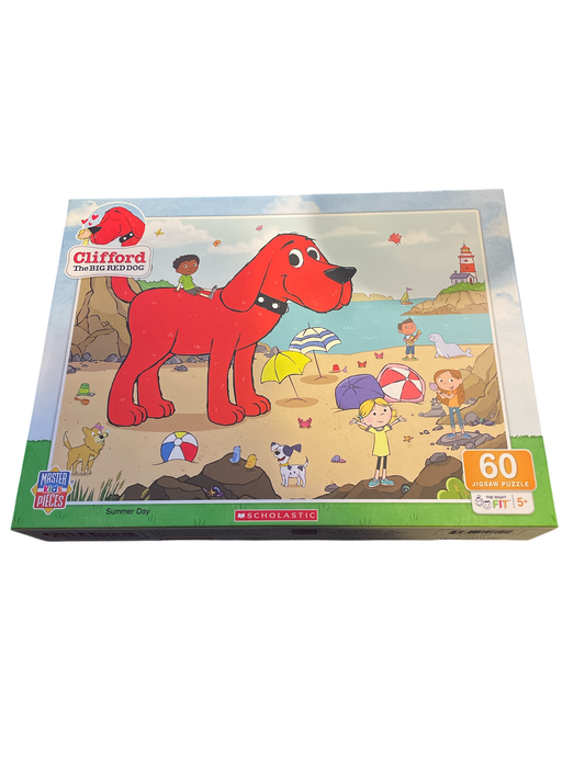 Clifford the Big Red Dog Summer Day 60 piece Jigsaw Puzzle