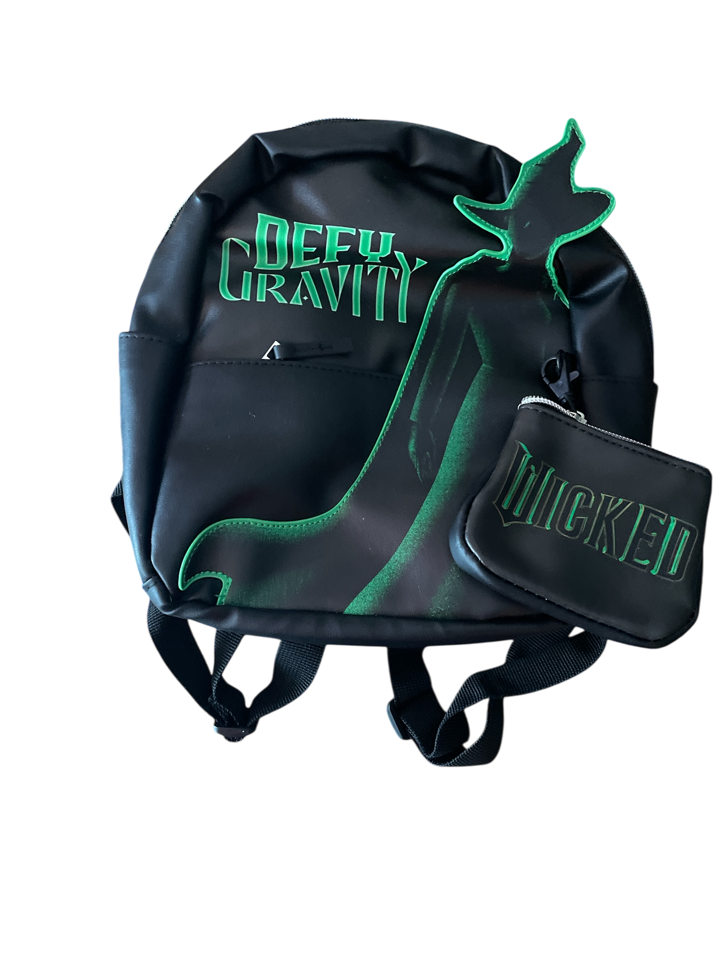 Wicked the Movie Defy Gravity Faux Leather Backpack with Coin Purse