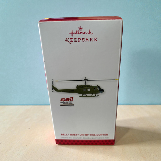 Bell Huey UH-1D Helicopter 2013 Hallmark Keepsake Ornament