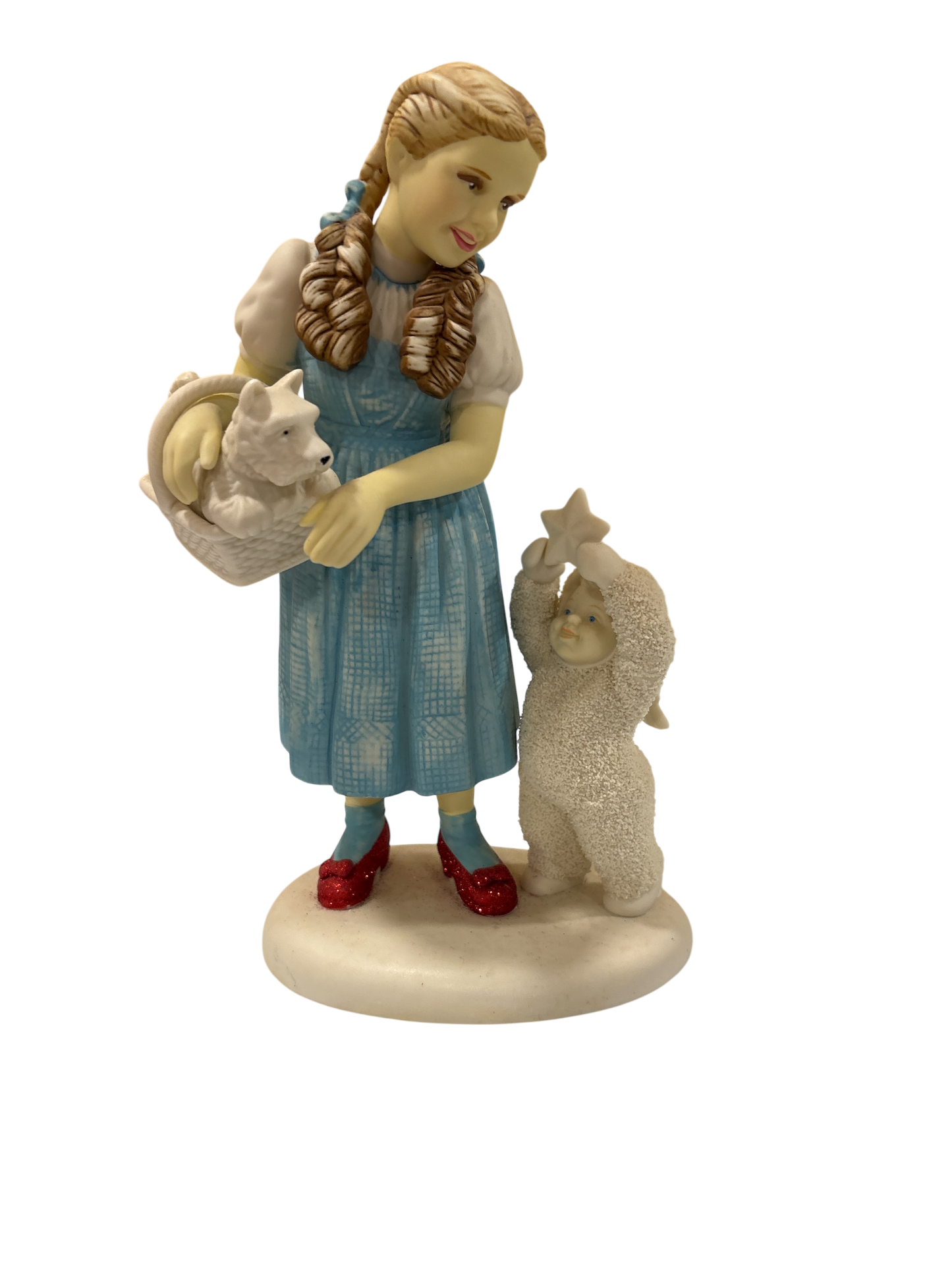 Snowbabies Guest Collection 1998 Dorothy and Toto with Snowbaby