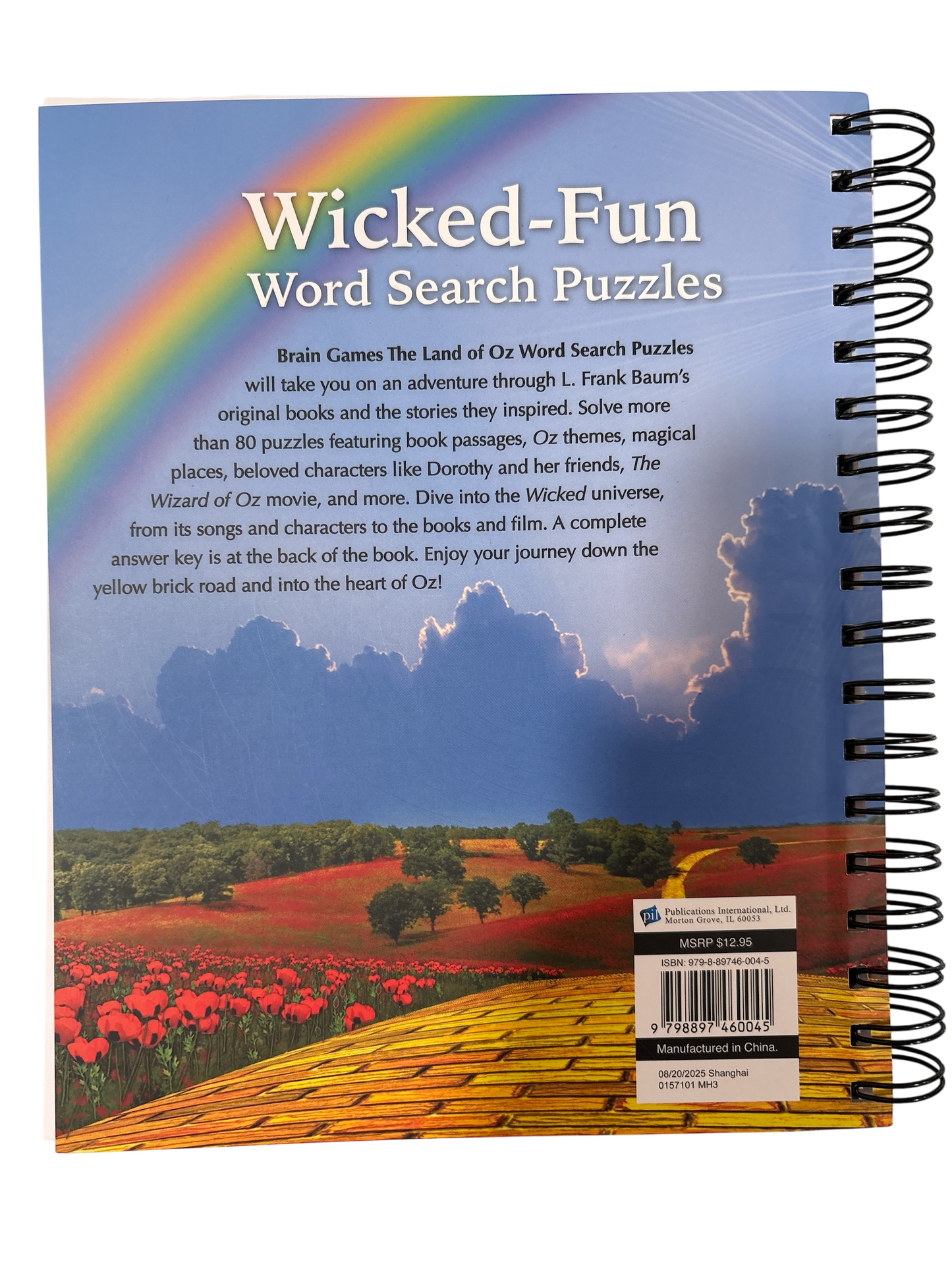 The Land of Oz Word Search Puzzles