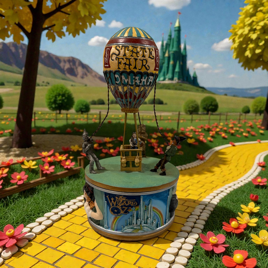 Wizard of Oz - State Fair Balloon Over the Rainbow 1998 Music Box