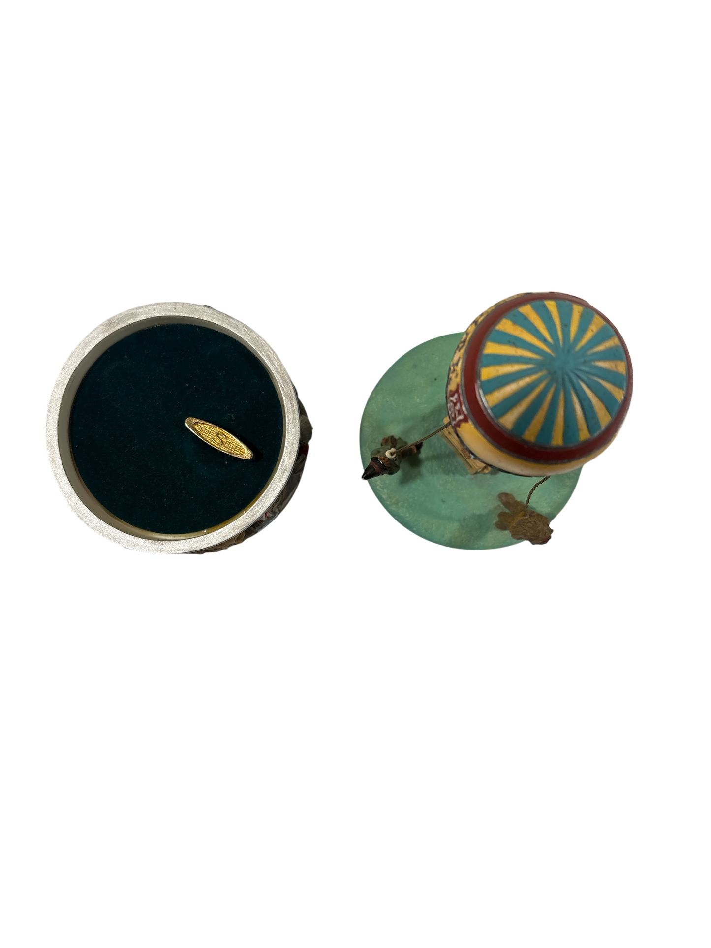 Wizard of Oz - State Fair Balloon Over the Rainbow 1998 Music Box