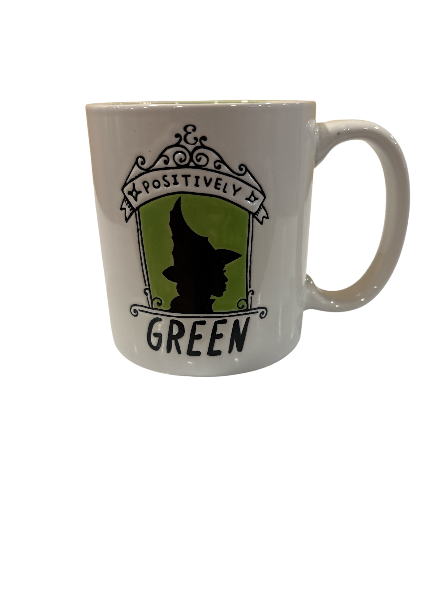 Wicked Perfectly Pink/Positively Green 21oz. Ceramic Mug