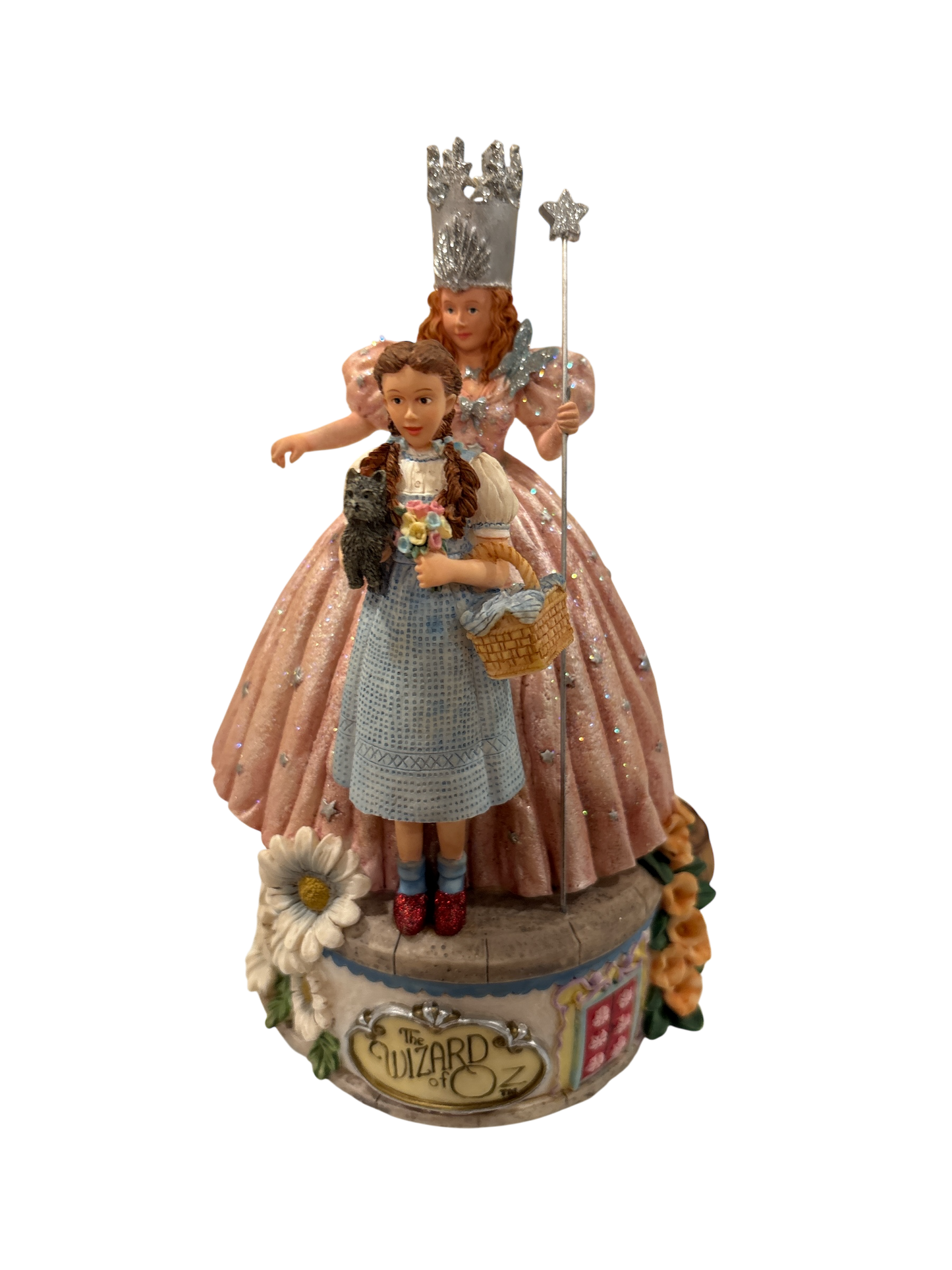 Wizard of Oz - Dorothy and Glinda the Good Musical Figurine 1999