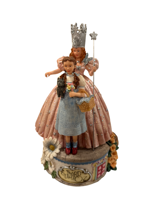 Wizard of Oz - Dorothy and Glinda the Good Musical Figurine 1999