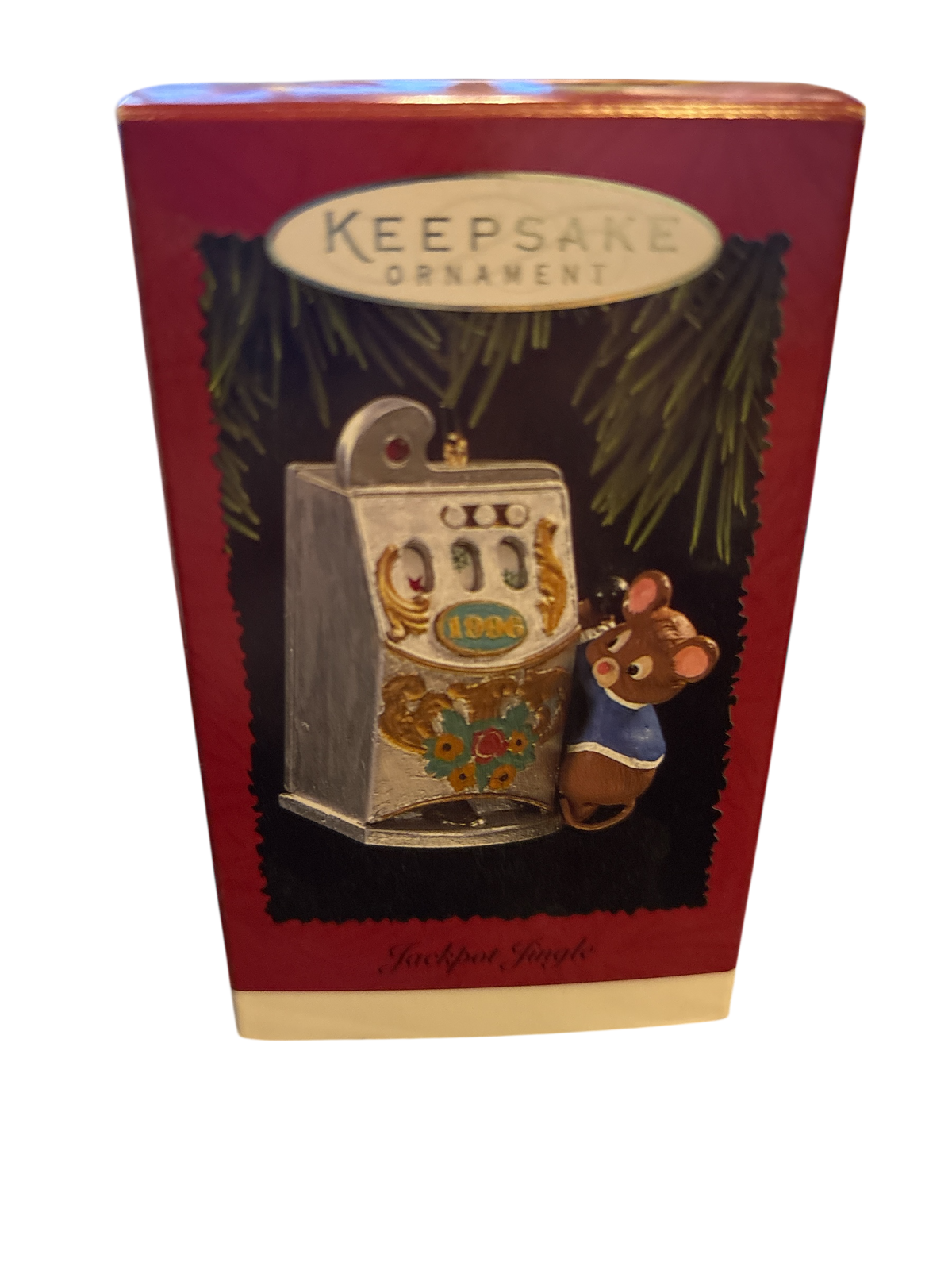Hallmark Jackpot Jingle 1996 Keepsake Ornament