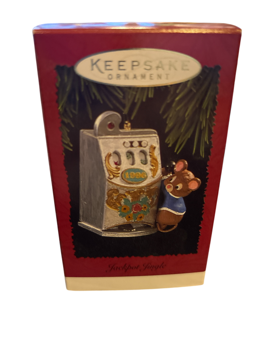 Hallmark Jackpot Jingle 1996 Keepsake Ornament