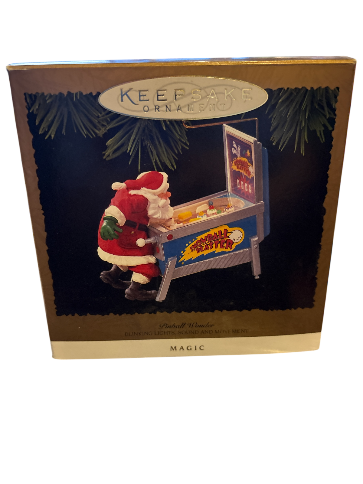 Hallmark Pinball Wonder 1996 Keepsake Magic Ornament