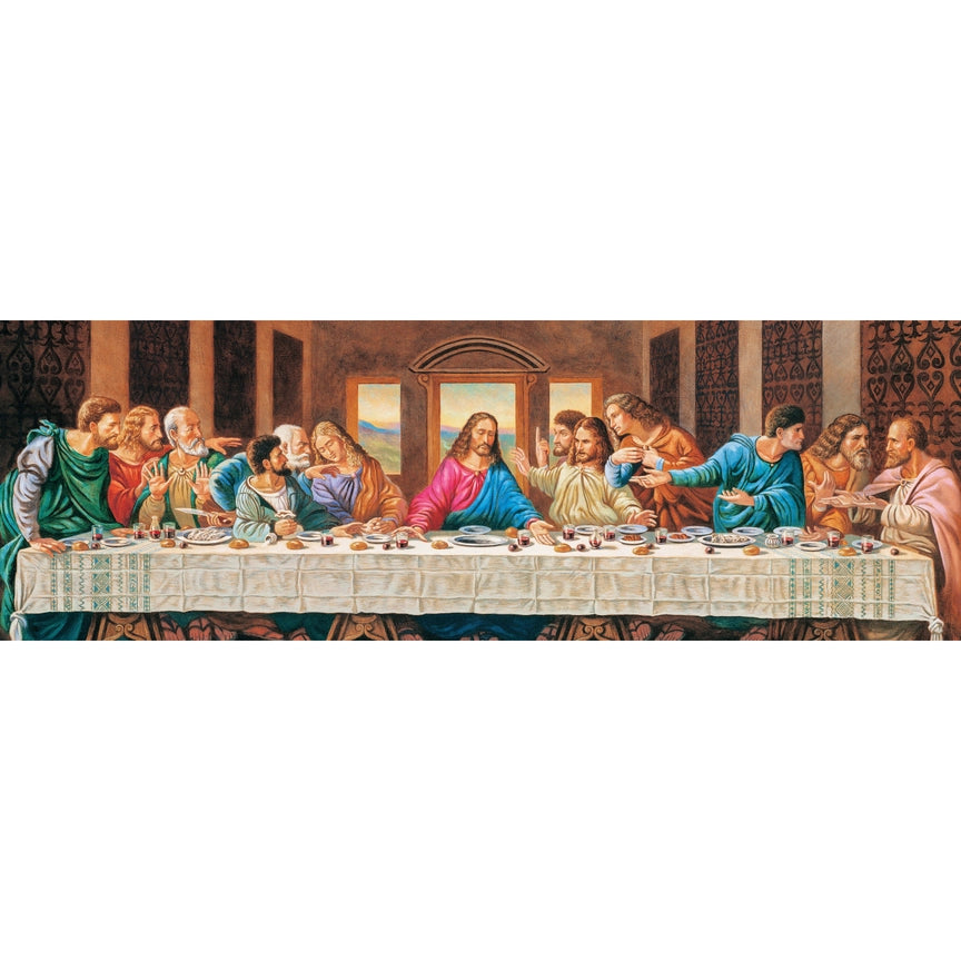The Last Supper Panoramic 1000 piece Puzzle