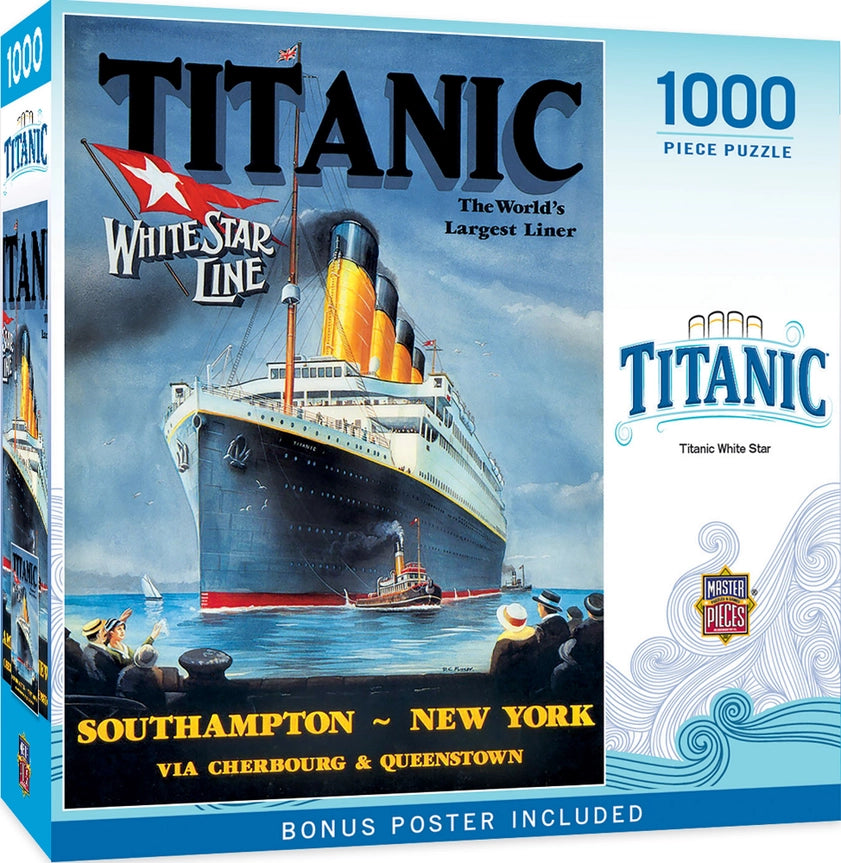 Titanic White Star 1000 piece Puzzle