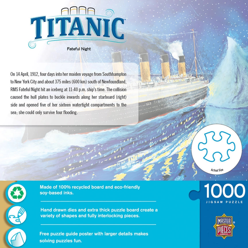 Titanic Fateful Night 1000 piece Puzzle