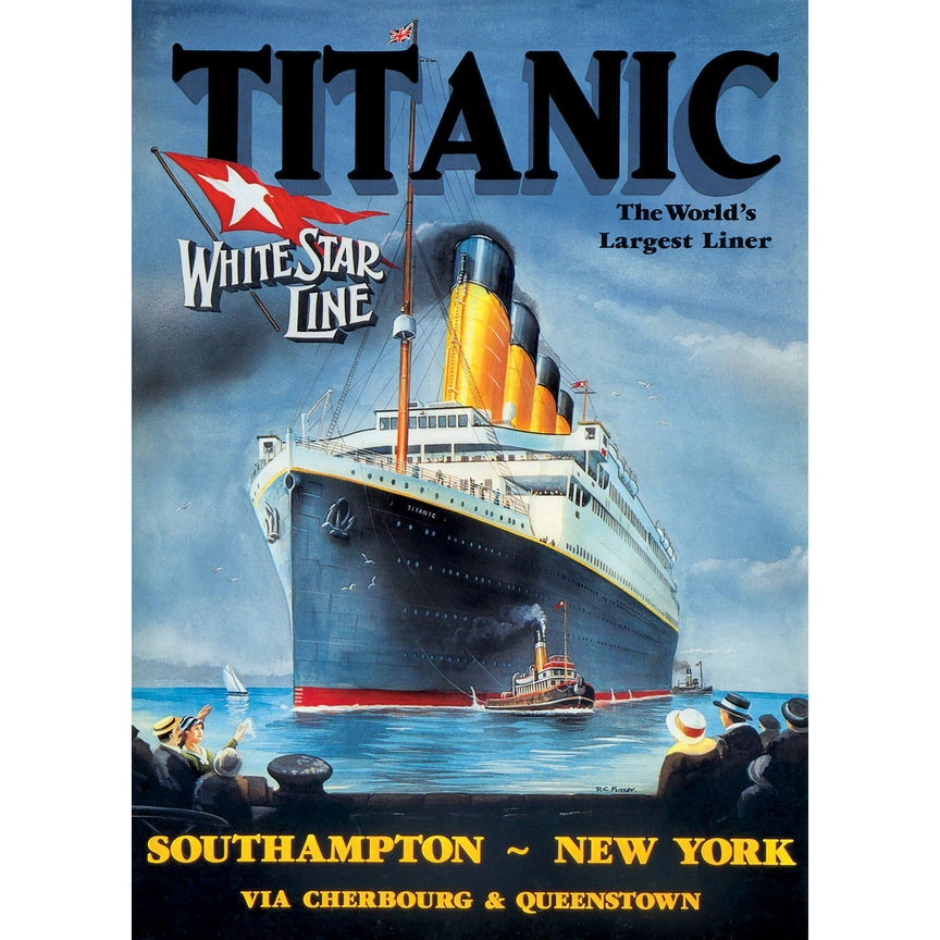 Titanic White Star 1000 piece Puzzle