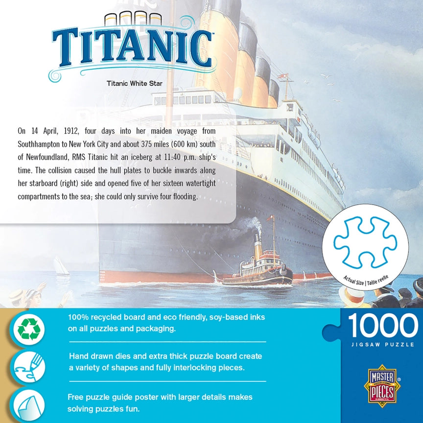 Titanic White Star 1000 piece Puzzle