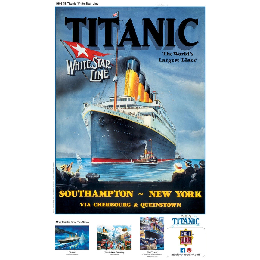 Titanic White Star 1000 piece Puzzle