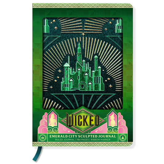 Wicked: Emerald City Sculpted Journal