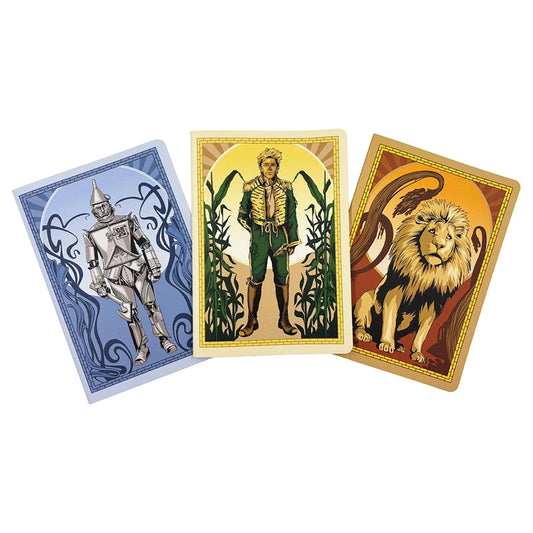 Wicked Notebook Collection set of 3 - Tin Woodman, Scarecrow, Cowardly Lion