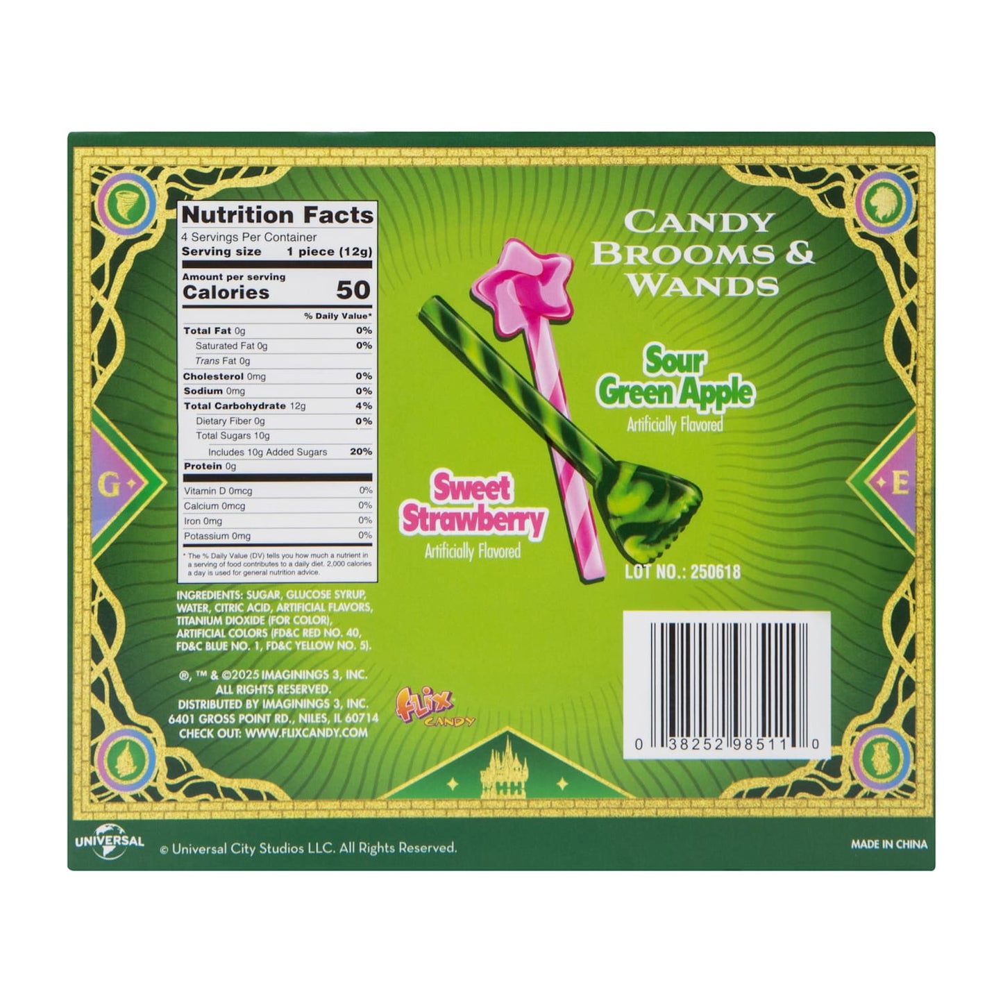 Wicked Candy Brooms and Wands