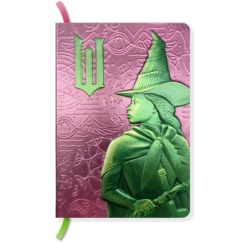 Wicked Elphaba/Glinda Reversible Sculpted Journal
