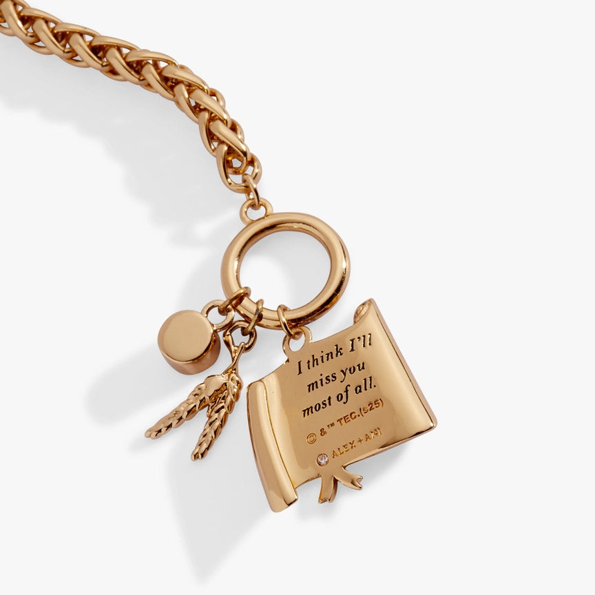 Wizard of Oz Scarecrow Toggle Bracelet