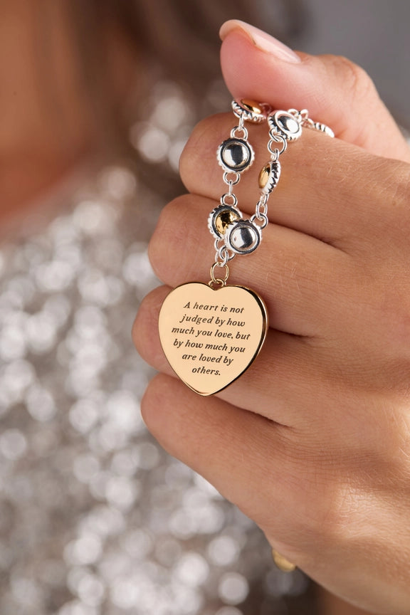 Wizard of Oz Tin Man Linear Bracelet