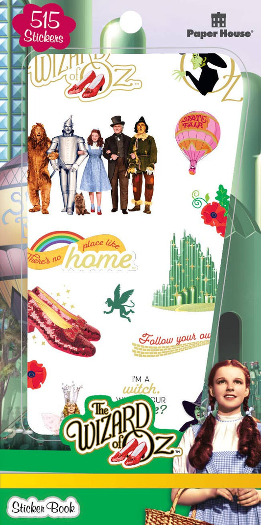 Wizard of Oz Sticker Book-515 Stickers