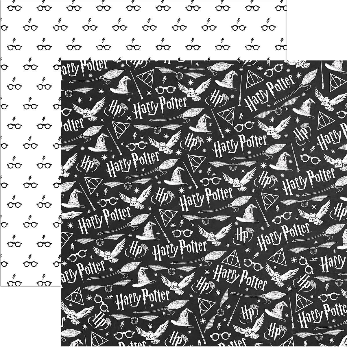 Harry Potter Pattern 12 x 12 Scrapbook Paper