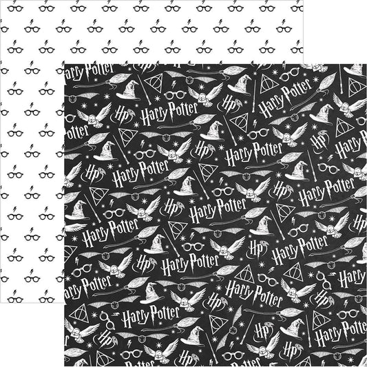 Harry Potter Pattern 12 x 12 Scrapbook Paper
