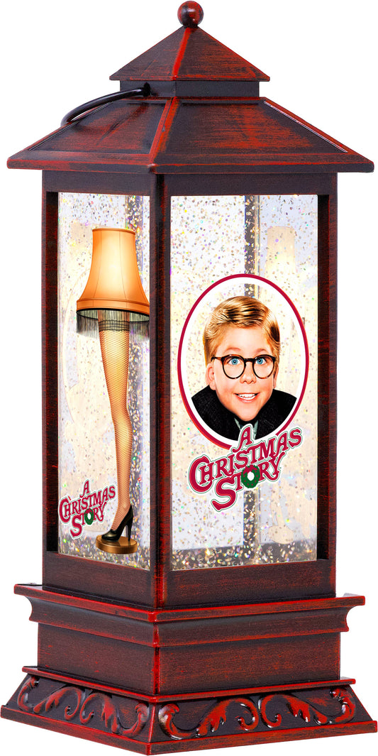 Leg Lamp Glitter Lantern