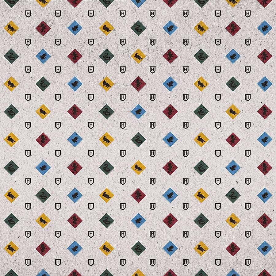 Harry Potter Hogwarts at Night Double Sided Embellished Paper