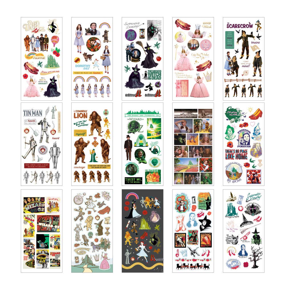 Wizard of Oz Sticker Book-515 Stickers