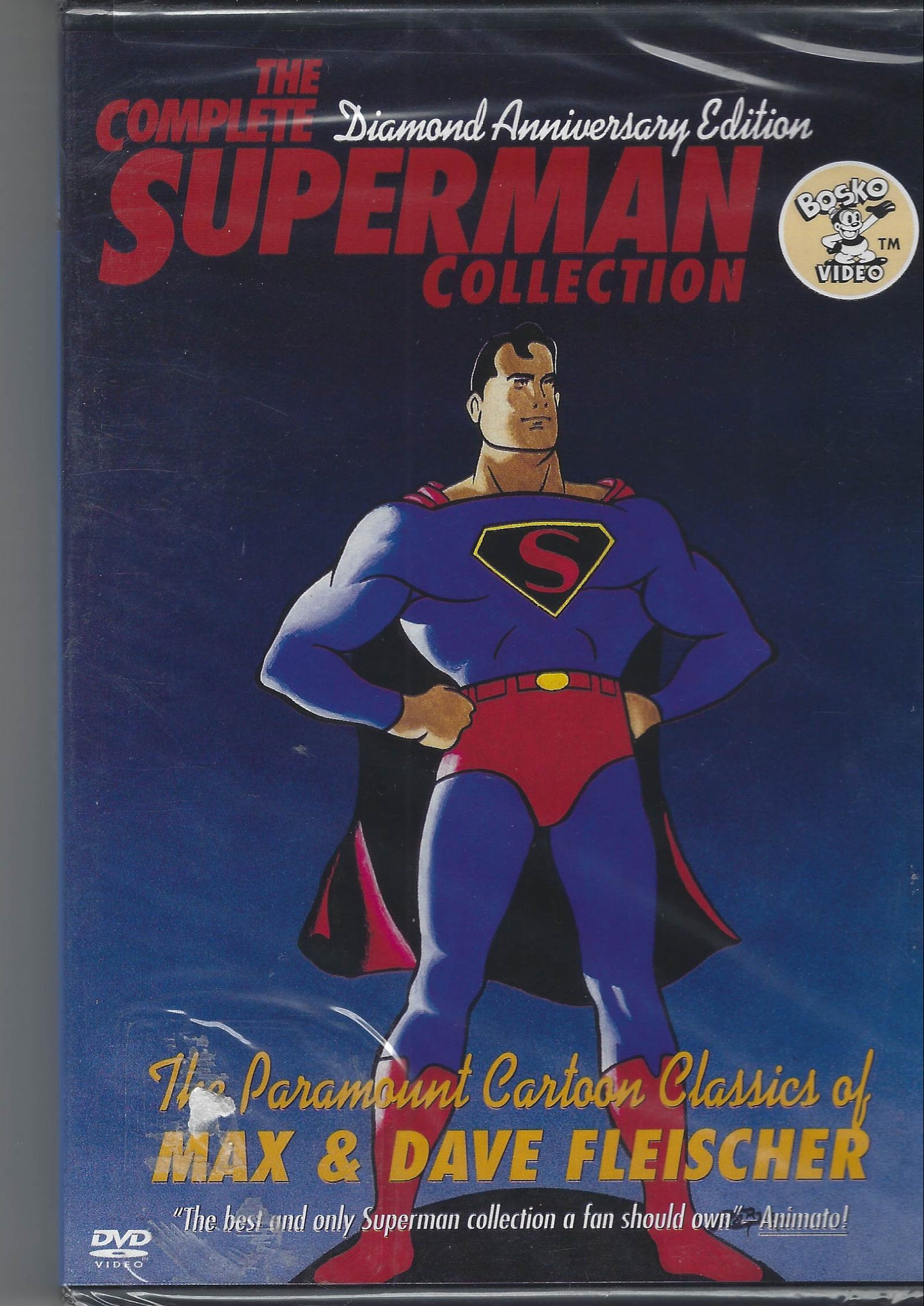 Superman - The Complete Collection of Animated Shorts DVD 1940's