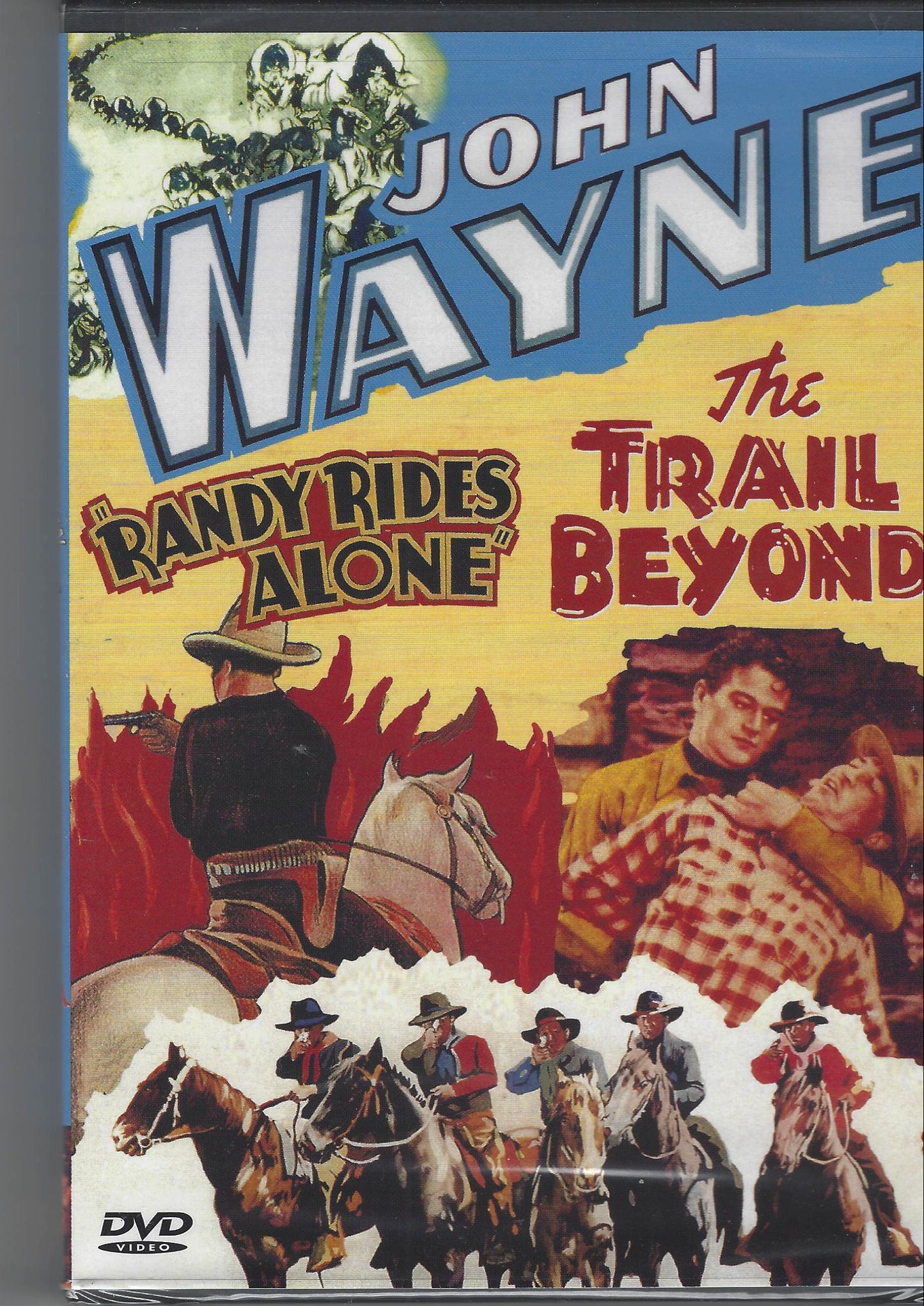 John Wayne - Randy Rides Alone and The Trail Beyond DVD 1934