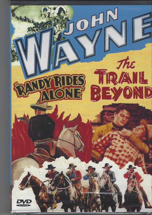 John Wayne - Randy Rides Alone and The Trail Beyond DVD 1934
