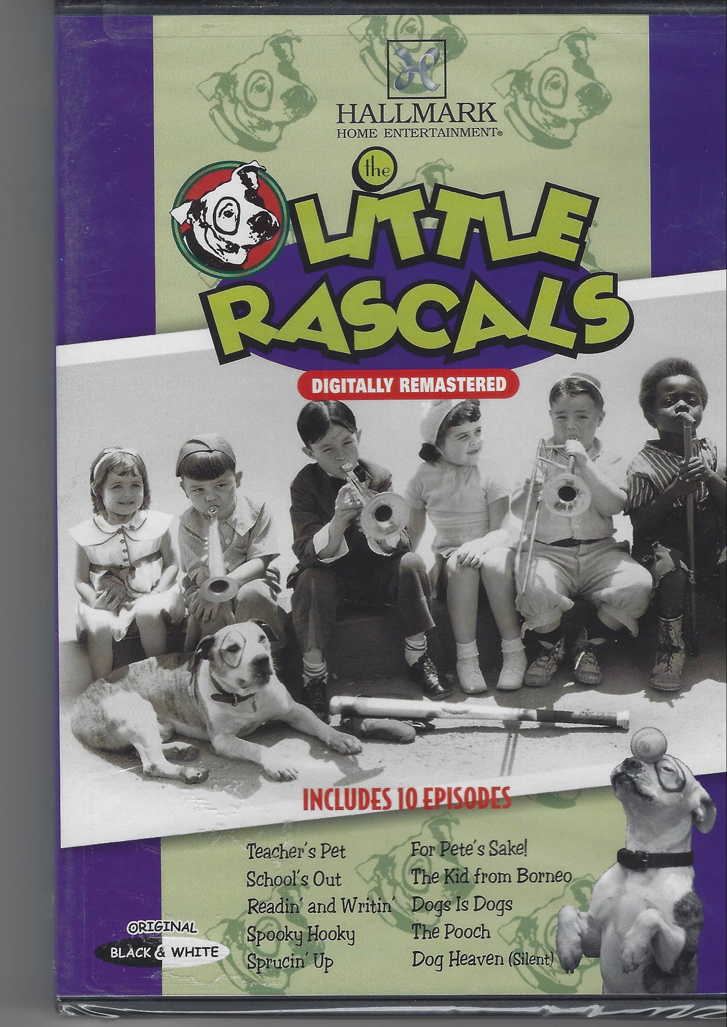 The Little Rascals DVD Includes 10 Episodes