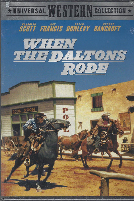 When the Daltons Rode DVD 1940 Randolph Scott